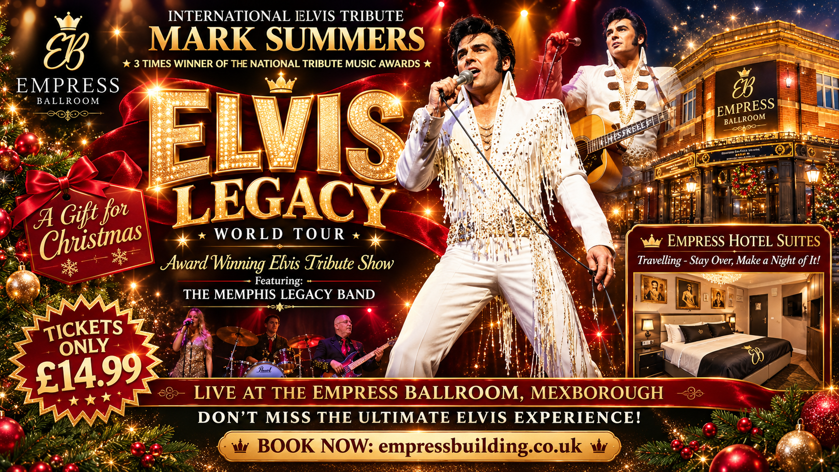 Elvis Legacy & Memphis Band Poster